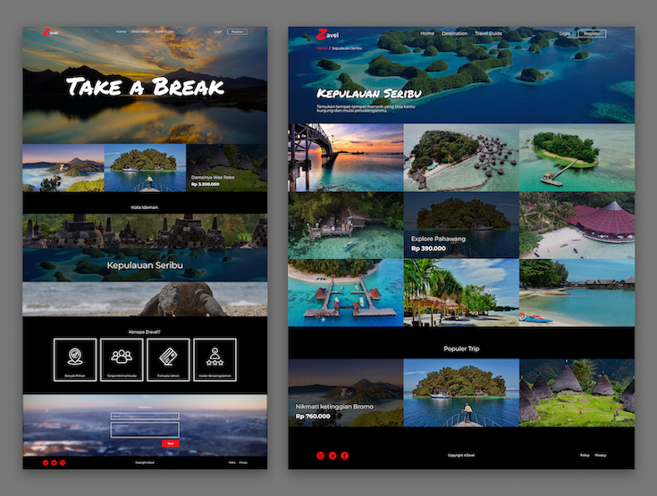 Zavel - Landing page List.png